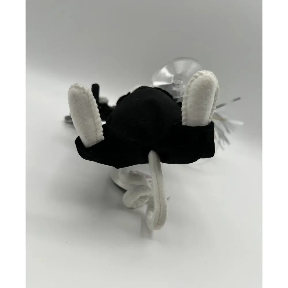 Annalee Happy New Years Toasting Mouse in Black Tuxedo 8” Limited Edition #7/250